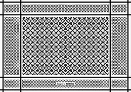 头巾图案背景矢量