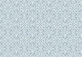 几何Floral Motif Pattern