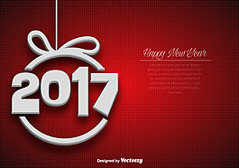2017新年庆祝活动摘要优雅的背景