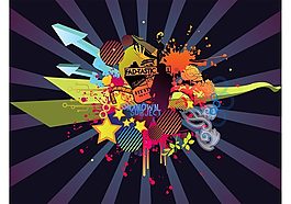 丰富多彩的背景