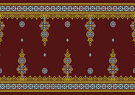 rumpak songket模式自由矢量