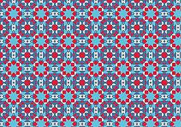 紫色的Motif Pattern