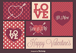 复古情人节与# X27节元素；