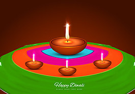 迪亚在Rangoli