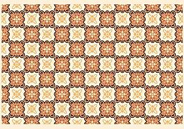 现代的Batik Kawung Vector