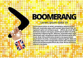 自由的手和Boomerang Vector