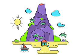 矢岛火山