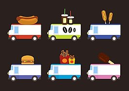 食品的卡车