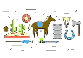 免费矢量插图