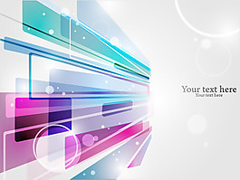 未来派色彩丰富的抽象背景