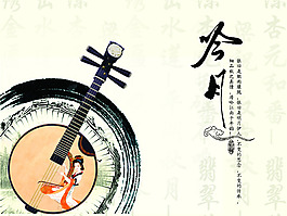 学校音乐乐器设计展板