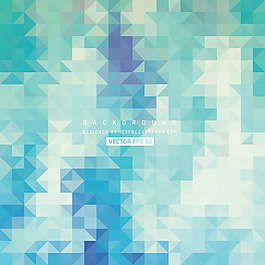 蓝色浅褐色三角形背景图案