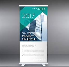 简约商务企宣海报矢量素材