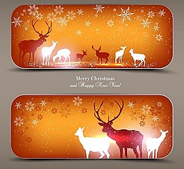 黄色雪花背景矢量素材