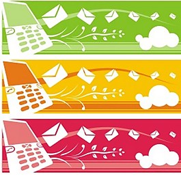 手机横幅背景图案