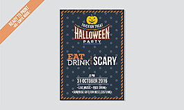 万圣节图标标签设计图片1