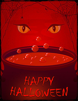 红色食物万圣节图片