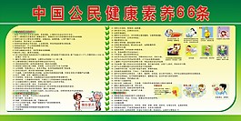 中国公民健康素养66条