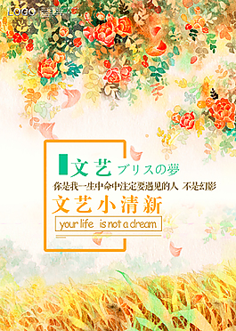 文艺小清新范儿