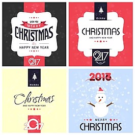 圣诞贺卡的选择