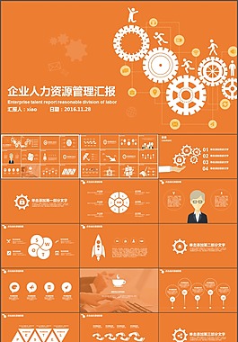 人力资源管理PPT模板