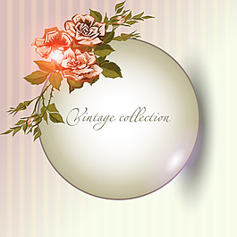 Rose Bouquet圆形条幅