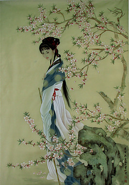 梅花仙子玄关图