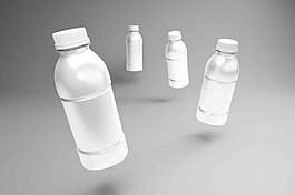 饮料瓶水瓶样机模板PSD文件