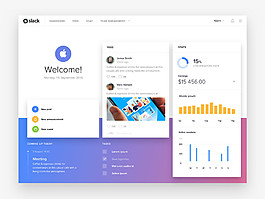 仪表板界面移动手机APP界面UI