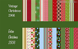 时尚布纹和圆点背景填充图案