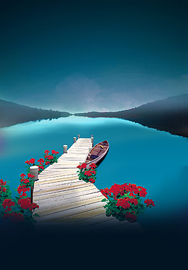 桥景