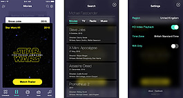 电影发现 App移动手机APP界面UI