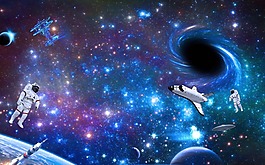 外太空吊顶模板