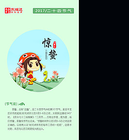 惊蛰节日海报