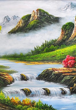 山水风景装饰画
