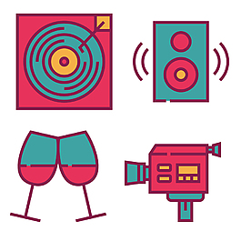 派对icon图标素材