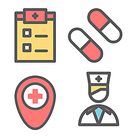 医疗工具icon图标
