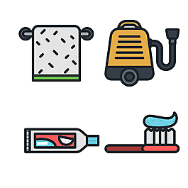 线性生活工具icon图标