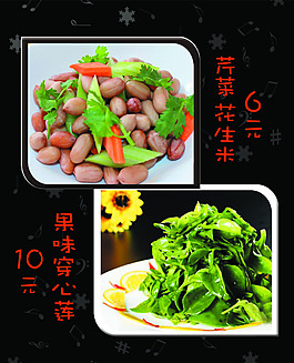 花生米穿心莲海报