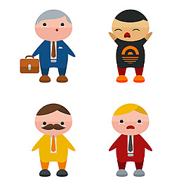 职业人物可爱icon图标
