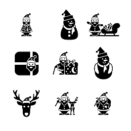 圣诞老人icon图标