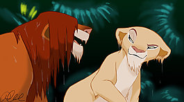 辛巴和Nala