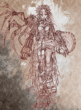 蒸汽朋克机器人