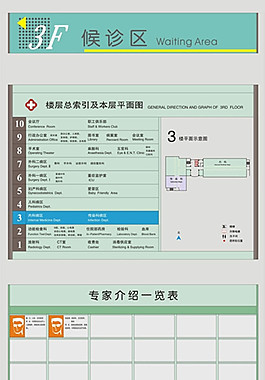 医院展板样品图例图片