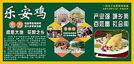 产业强城乡美乐安鸡海报