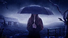 十一月的雨