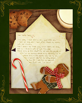 亲爱的santa。