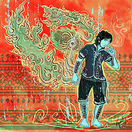 戴伦肖像2