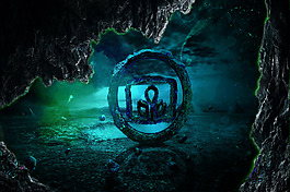 深色魔幻背景