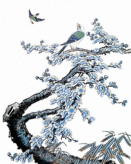 美丽创意树枝装饰画